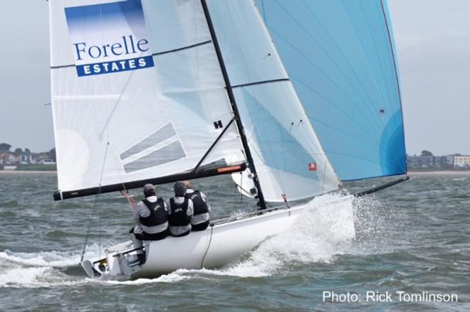 Joe Llewellyn’s SB20, Forelle Estates - 2016 RORC Vice Admiral’s Cup © Rick Tomlinson / RORC